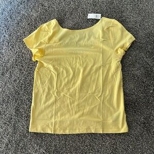 GAP Yellow OpenBack Tee